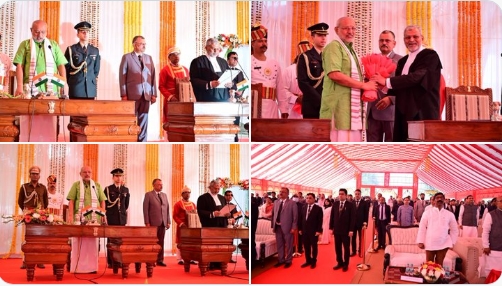 Justice Sanjay Kumar Mishra sworn in as Chief Justice of Jharkhand HC